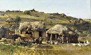 Nikolay Nikanorovich Dubovskoy In The Village France oil painting artist